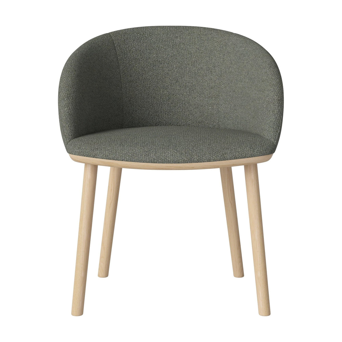 Bolia Join Monza - Bouclé, Sea Green, Wit gepigmenteerd geolied eiken, 02-341-01_00285