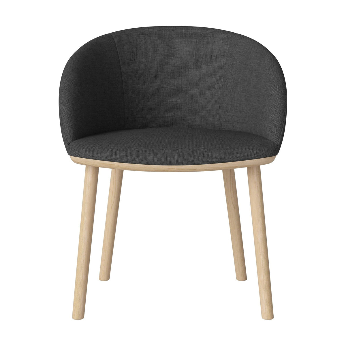 Bolia Join Nantes - Weefsel, Antracit, Wit gepigmenteerd geolied eiken, 02-341-01_00543