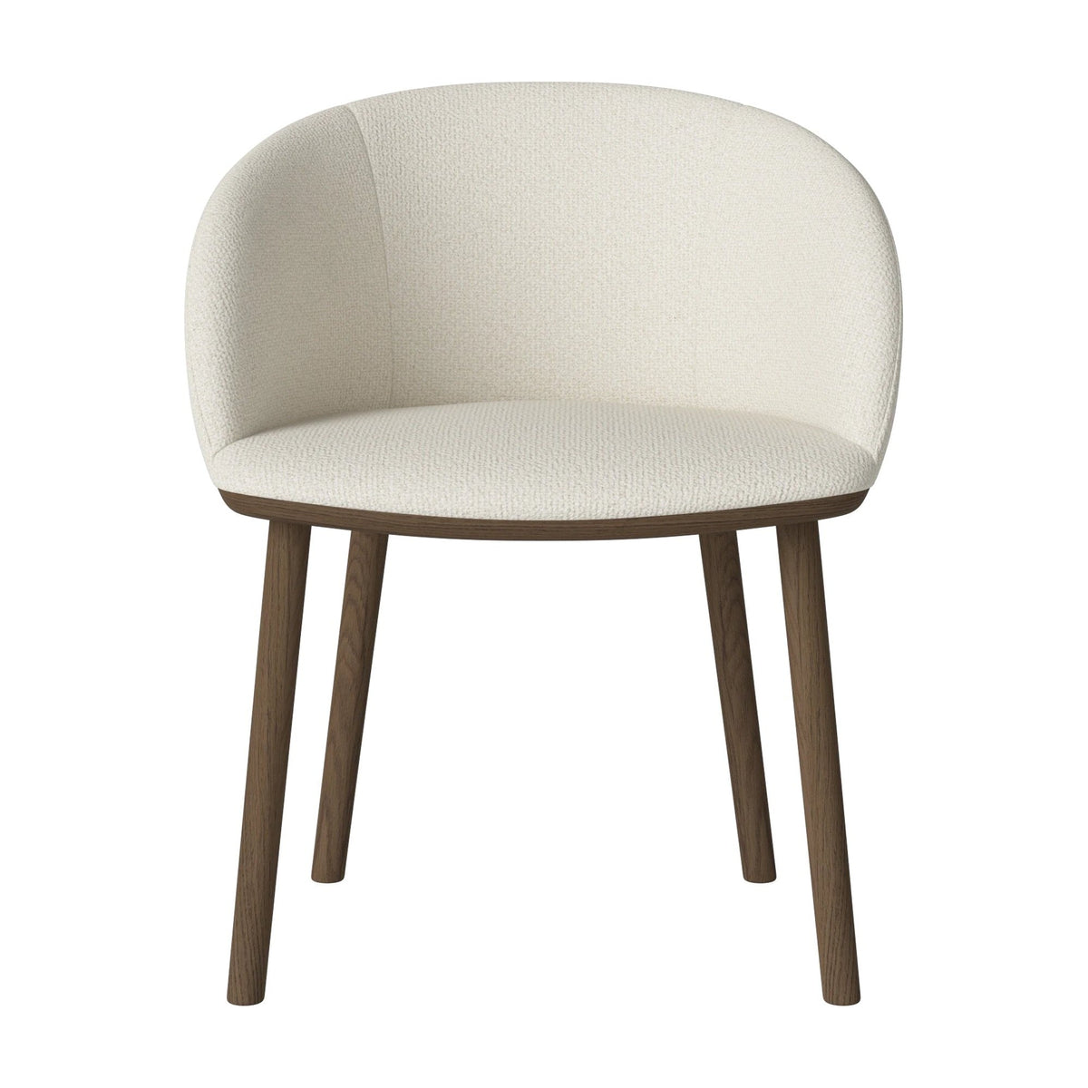 Bolia Join Monza - Bouclé, Ivory, Donker geolied eiken, 02-341-01_00898