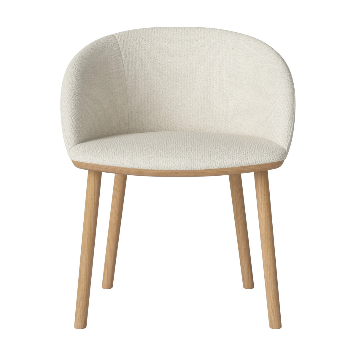 Bolia Join Monza - Bouclé, Ivory, Geolied eiken, 02-341-01_00899