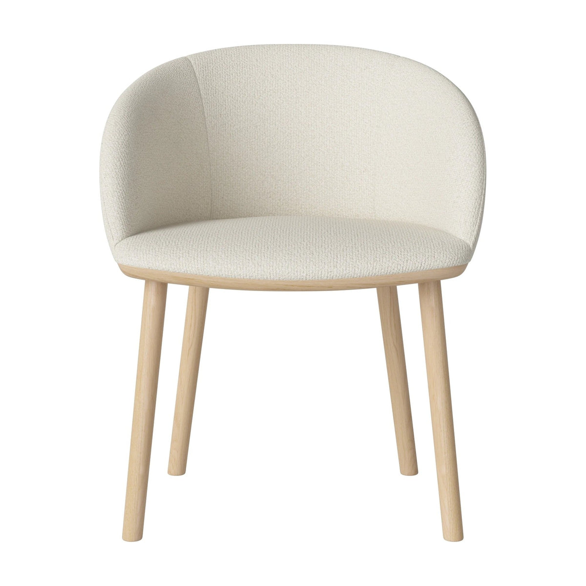 Bolia Join Monza - Bouclé, Ivory, Wit gepigmenteerd geolied eiken, 02-341-01_00900
