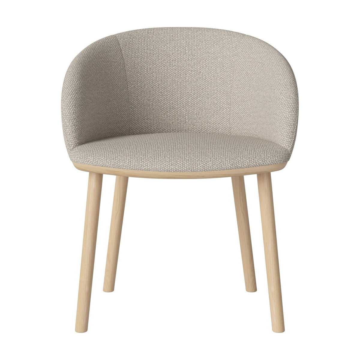Bolia Join Monza - Bouclé, Light Sand, Wit gepigmenteerd geolied eiken, 02-341-01_01081