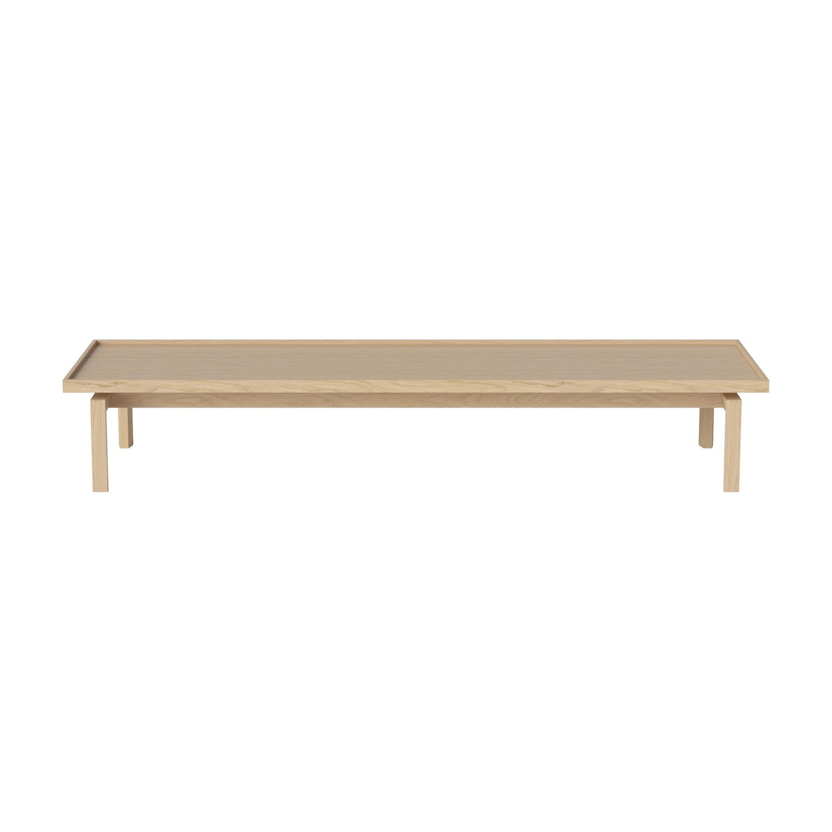 Bolia Elton salontafel 162x46 cm wit gepigmenteerd geolied eiken, 28 cm, 03-030-03_00001