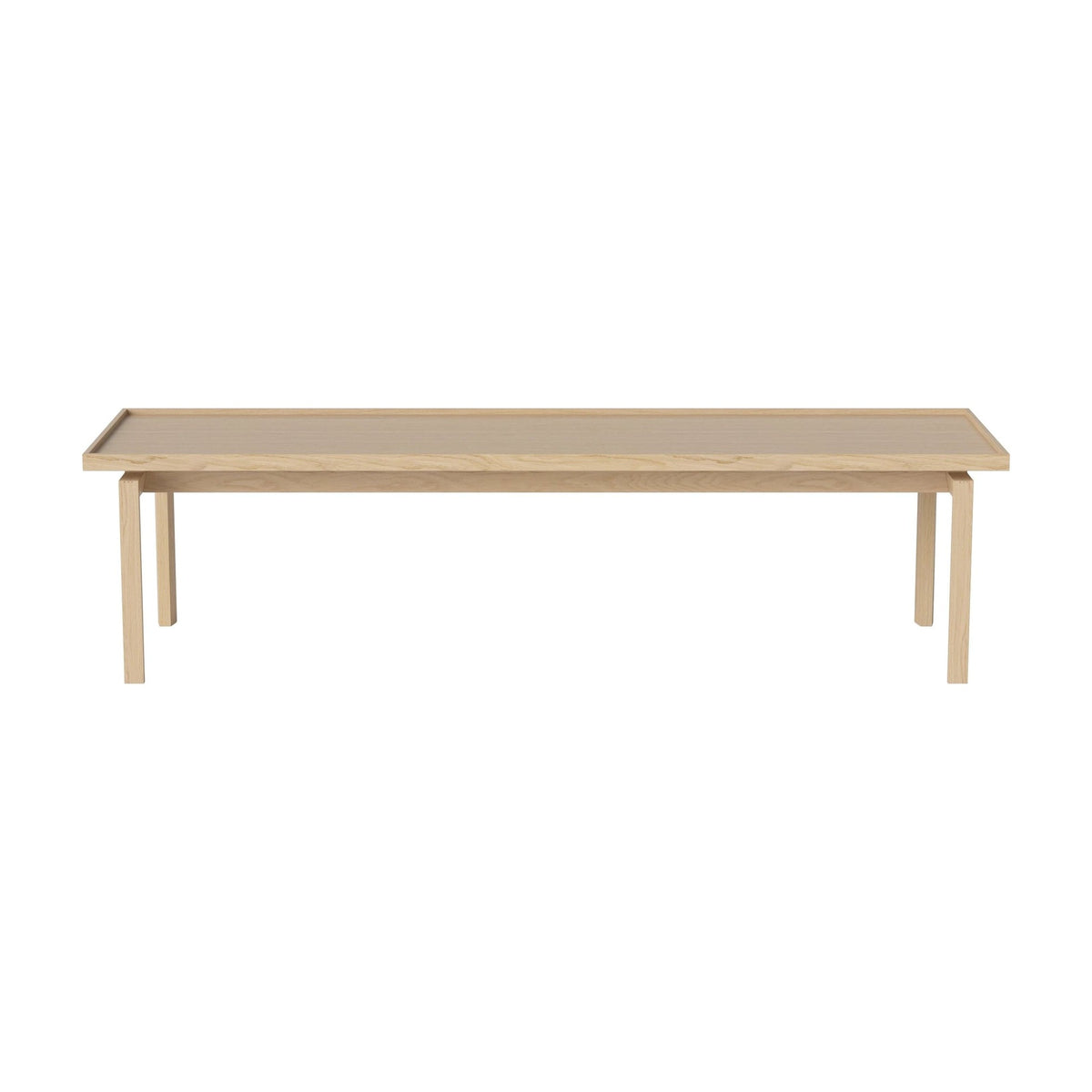 Bolia Elton salontafel 162x46 cm wit gepigmenteerd geolied eiken, 42 cm, 03-030-03_00003