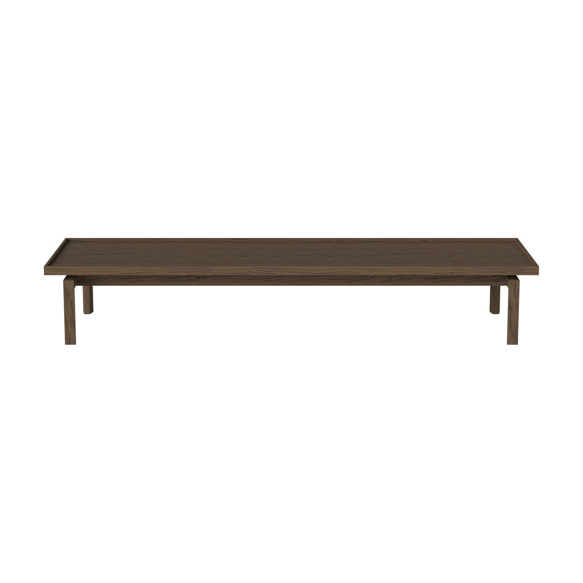 Bolia Elton salontafel 162x46 cm donker geolied eiken, 28 cm, 03-030-03_00005
