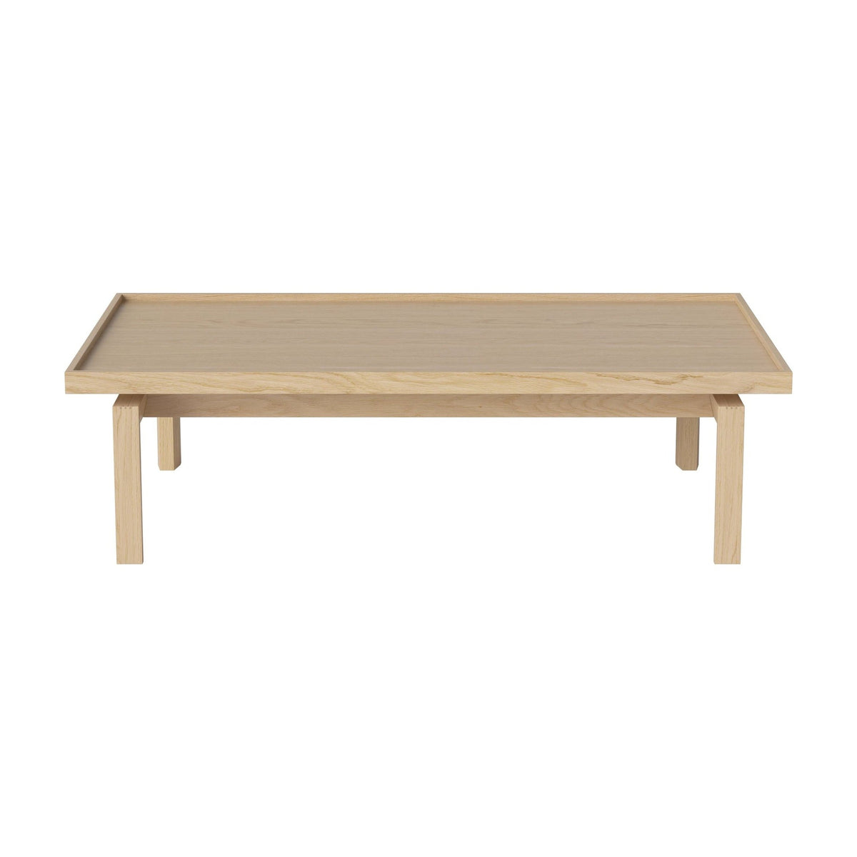 Bolia Elton salontafel 96x49 cm wit gepigmenteerd geolied eiken, 28 cm, 03-030-04_00001