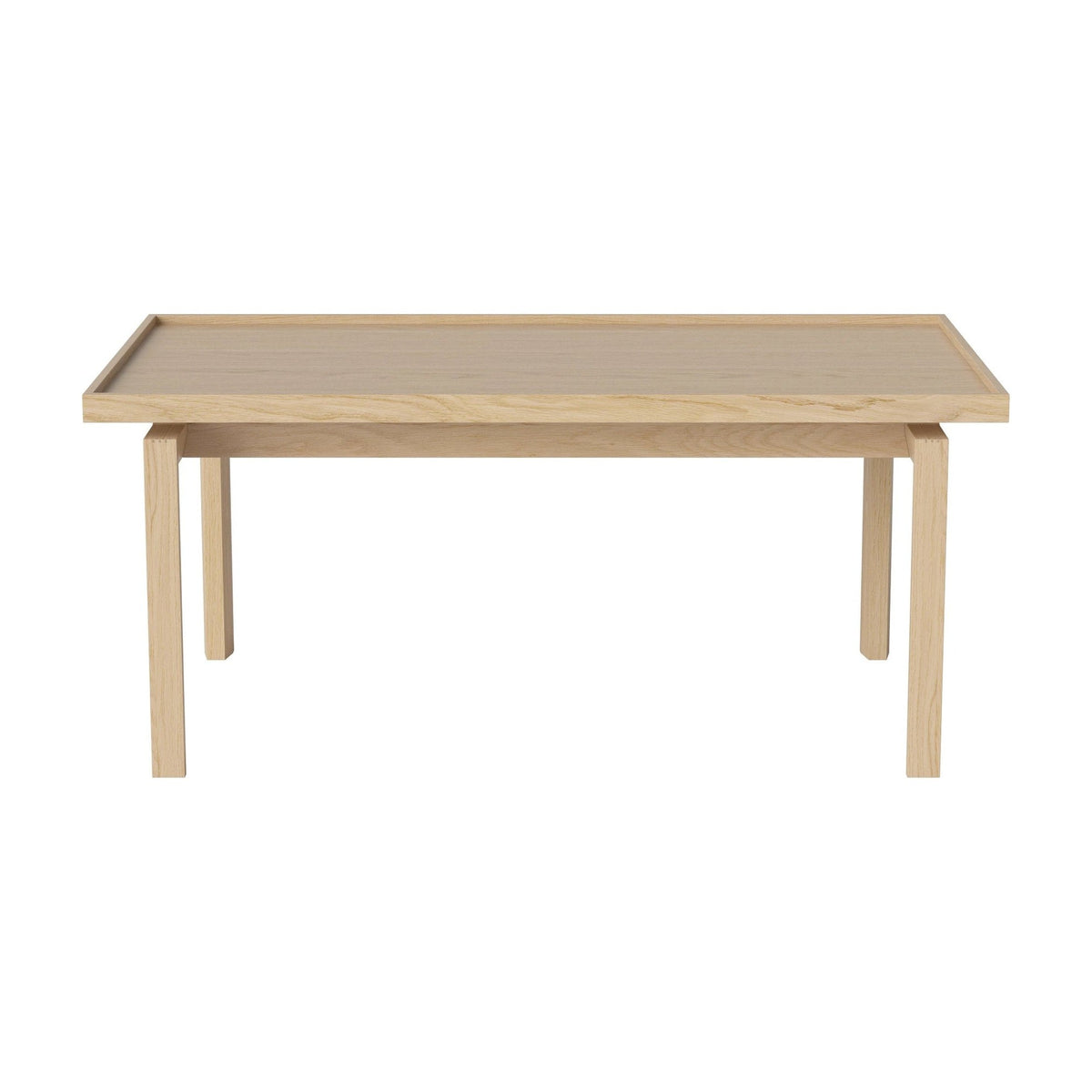 Bolia Elton salontafel 96x49 cm wit gepigmenteerd geolied eiken, 42 cm, 03-030-04_00003
