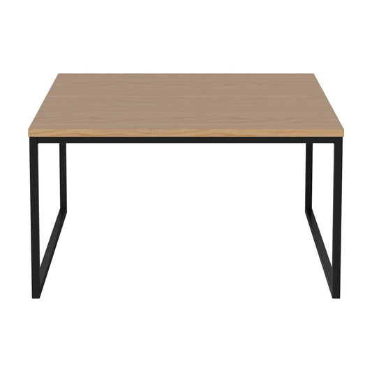 Bolia Como salontafel 60x60 cm geolied eiken, zwartgelakt staal, 32 cm, 03-061-05_00005