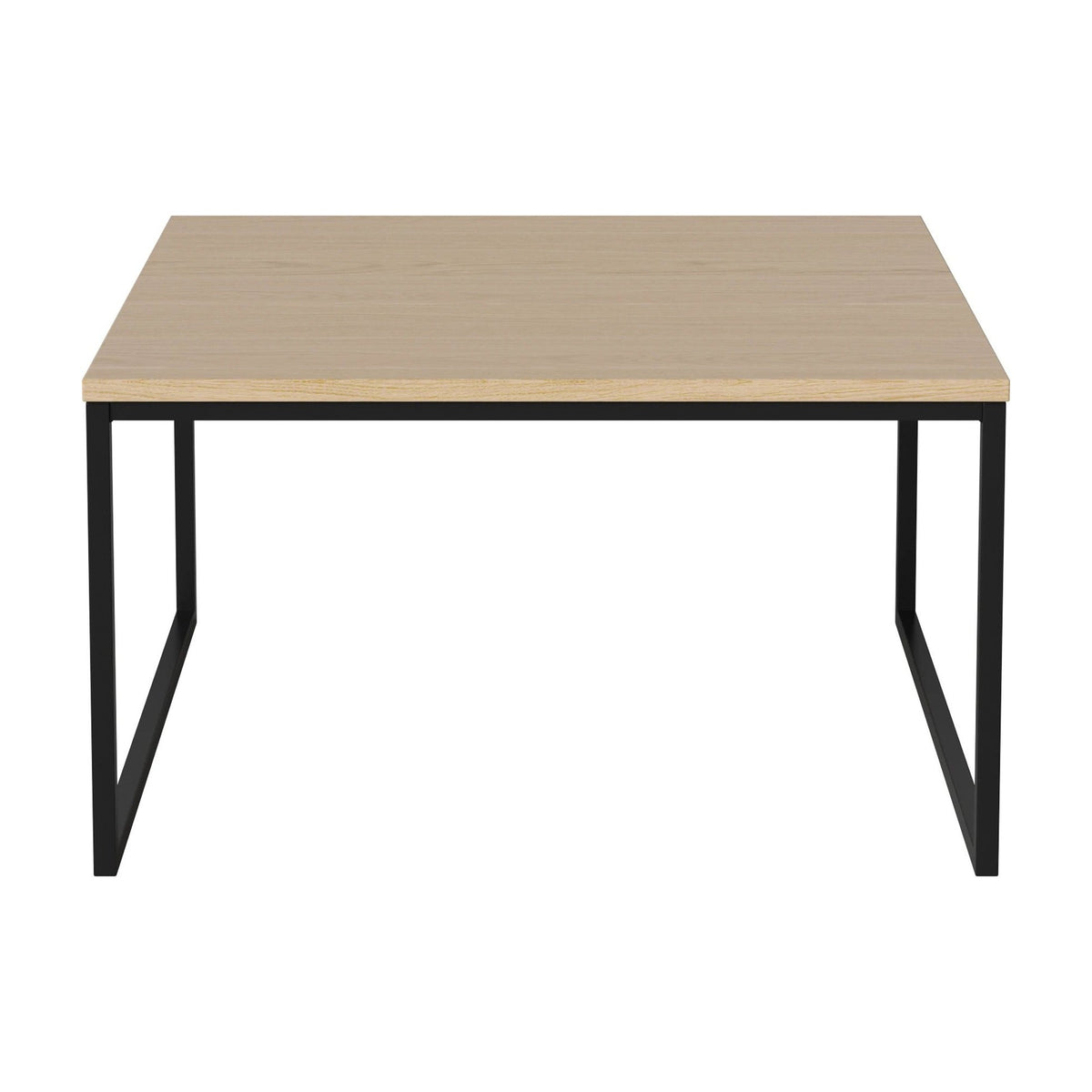 Bolia Como salontafel 60x60 cm wit gepigmenteerd geolied eiken, zwartgelakt staal, 32 cm, 03-061-05_00007