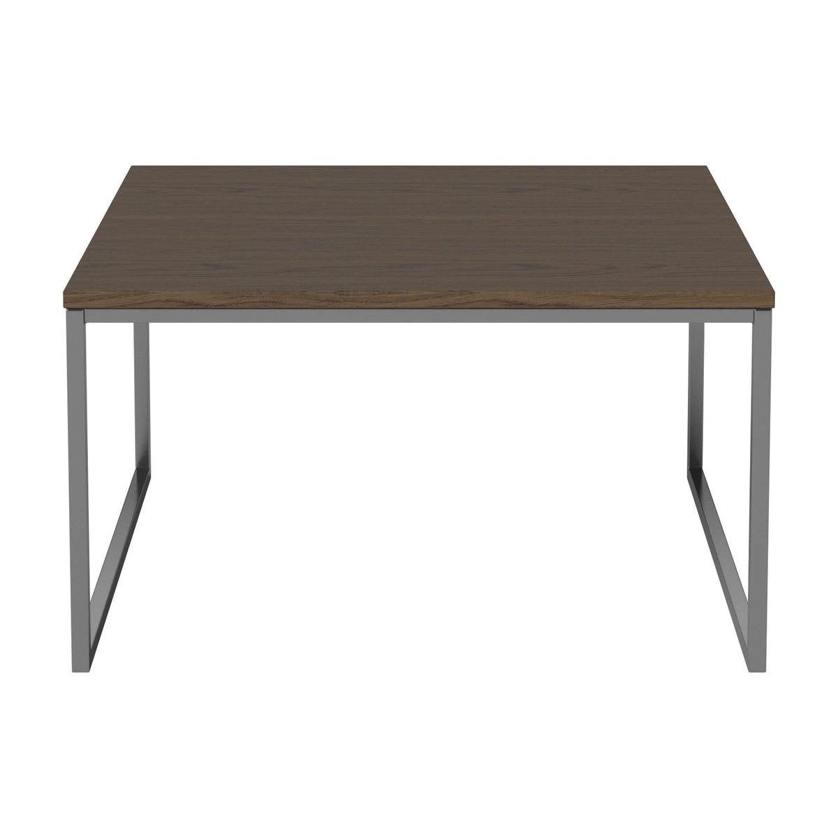 Bolia Como salontafel 60x60 cm donker geolied eiken, roestvrij staal, 32 cm, 03-061-05_00009