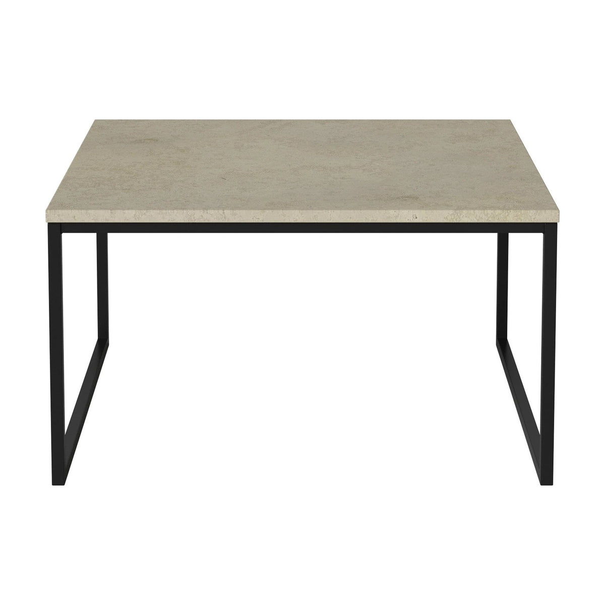 Bolia Como salontafel 60x60 cm jura grey marmer, zwartgelakt staal, 32 cm, 03-061-05_00022