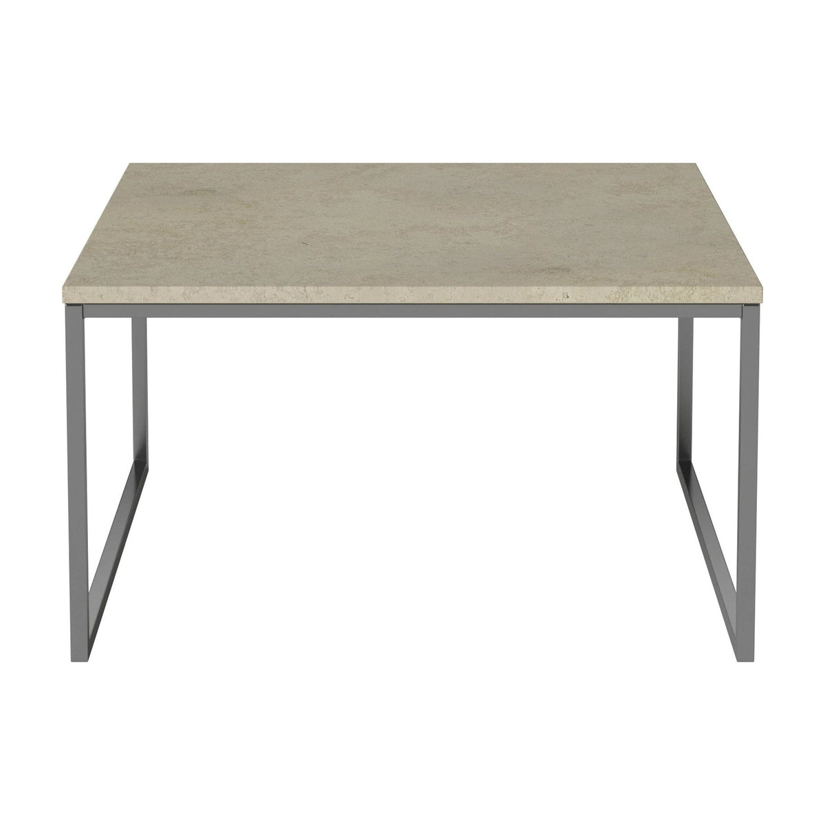 Bolia Como salontafel 60x60 cm jura grey marmer, roestvrij staal, 32 cm, 03-061-05_00025