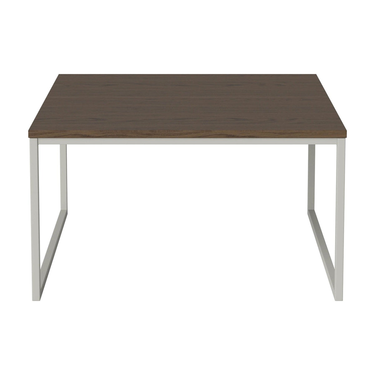 Bolia Como salontafel 60x60 cm donker geolied eiken, grijsgelakt staal, 32 cm, 03-061-05_00035