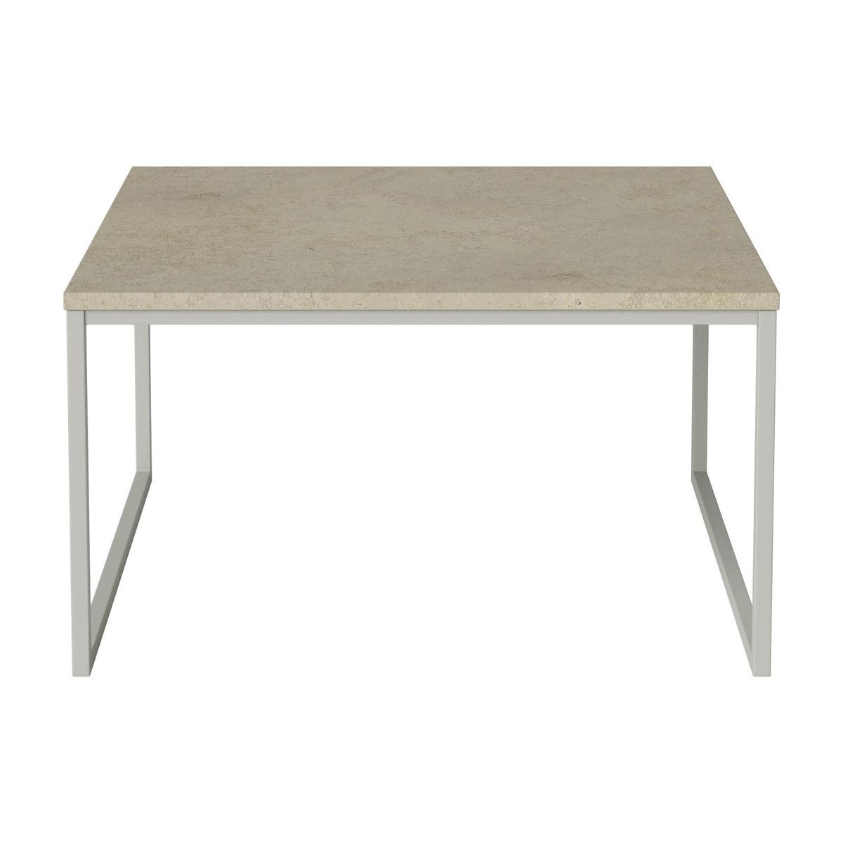Bolia Como salontafel 60x60 cm jura grey marmer, grijsgelakt staal, 32 cm, 03-061-05_00037