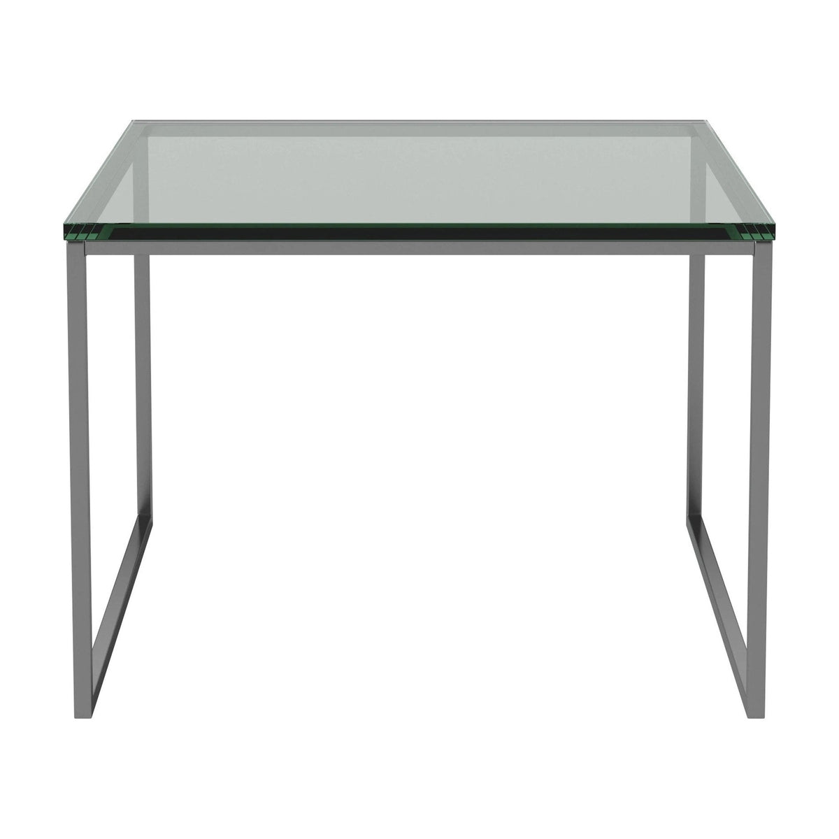 Bolia Como salontafel 60x60 cm helder glas, roestvrij staal, 42 cm, 03-061-05_00042