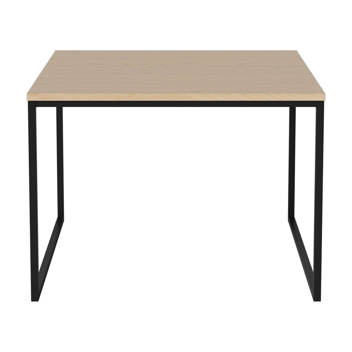 Bolia Como salontafel 60x60 cm wit gepigmenteerd geolied eiken, zwartgelakt staal, 42 cm, 03-061-05_00045