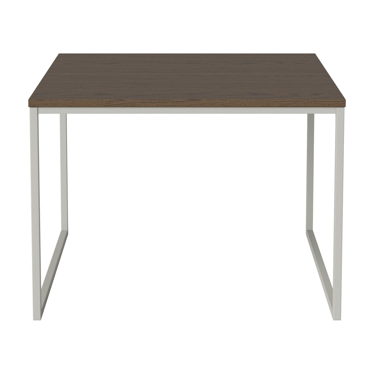 Bolia Como salontafel 60x60 cm donker geolied eiken, grijsgelakt staal, 42 cm, 03-061-05_00073