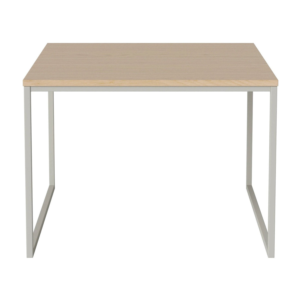 Bolia Como salontafel 60x60 cm wit gepigmenteerd geolied eiken, grijsgelakt staal, 42 cm, 03-061-05_00074