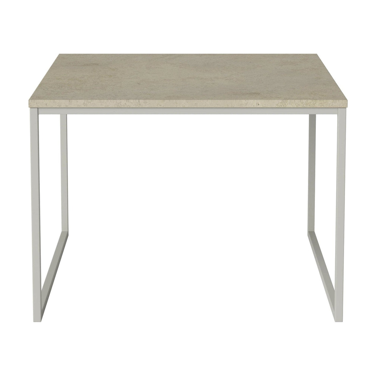 Bolia Como salontafel 60x60 cm jura grey marmer, grijsgelakt staal, 42 cm, 03-061-05_00075