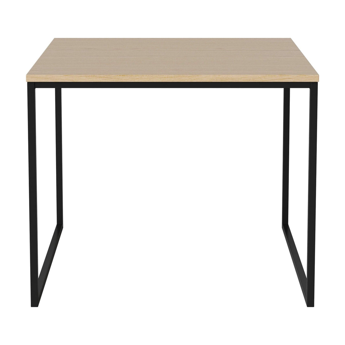 Bolia Como salontafel 60x60 cm wit gepigmenteerd geolied eiken, zwartgelakt staal, 48 cm, 03-061-05_00083