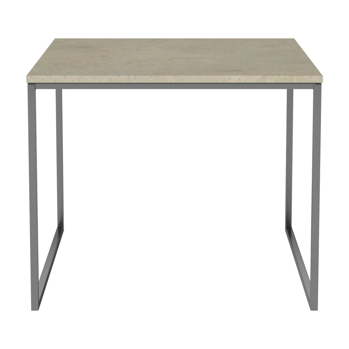 Bolia Como salontafel 60x60 cm jura grey marmer, roestvrij staal, 48 cm, 03-061-05_00101