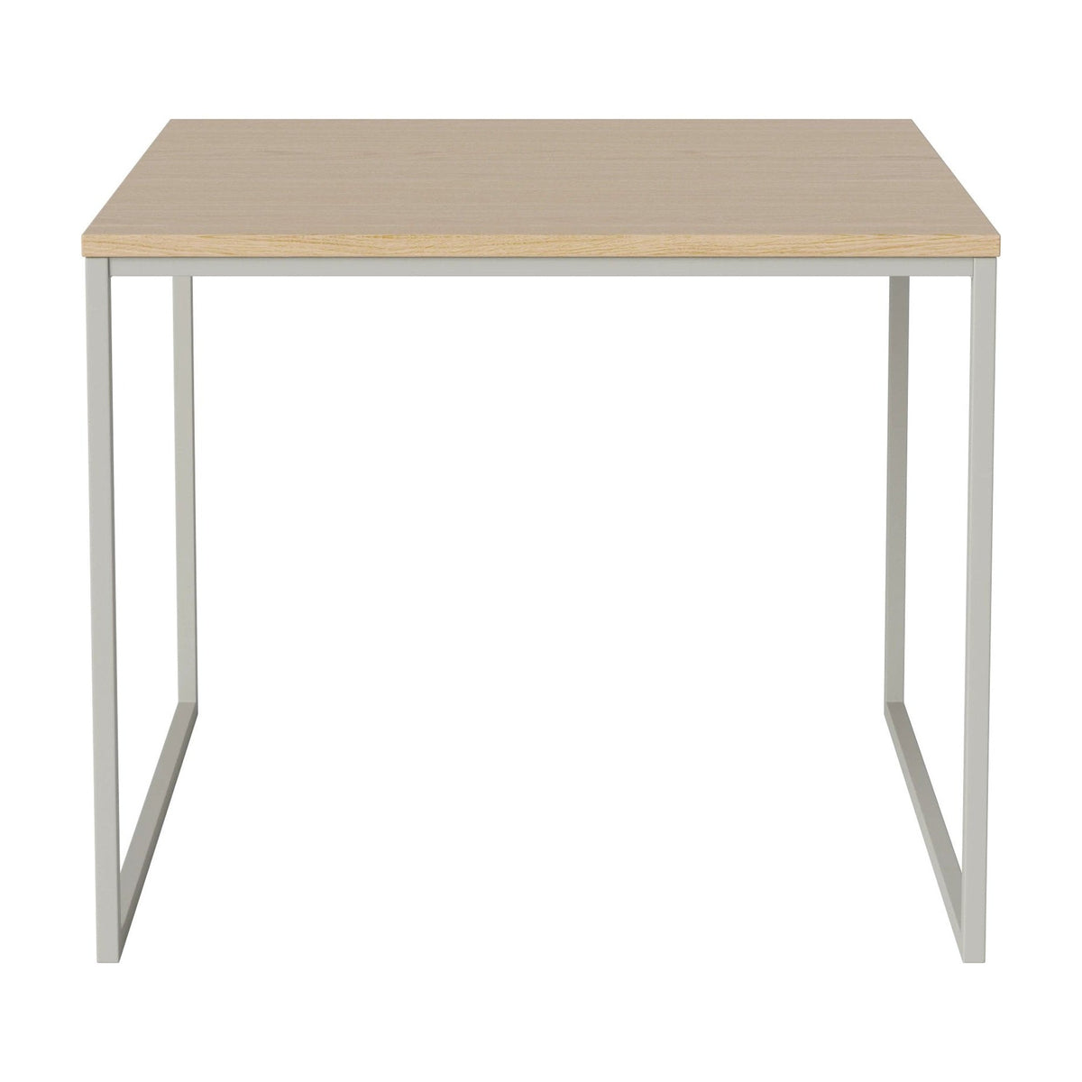 Bolia Como salontafel 60x60 cm wit gepigmenteerd geolied eiken, grijsgelakt staal, 48 cm, 03-061-05_00112