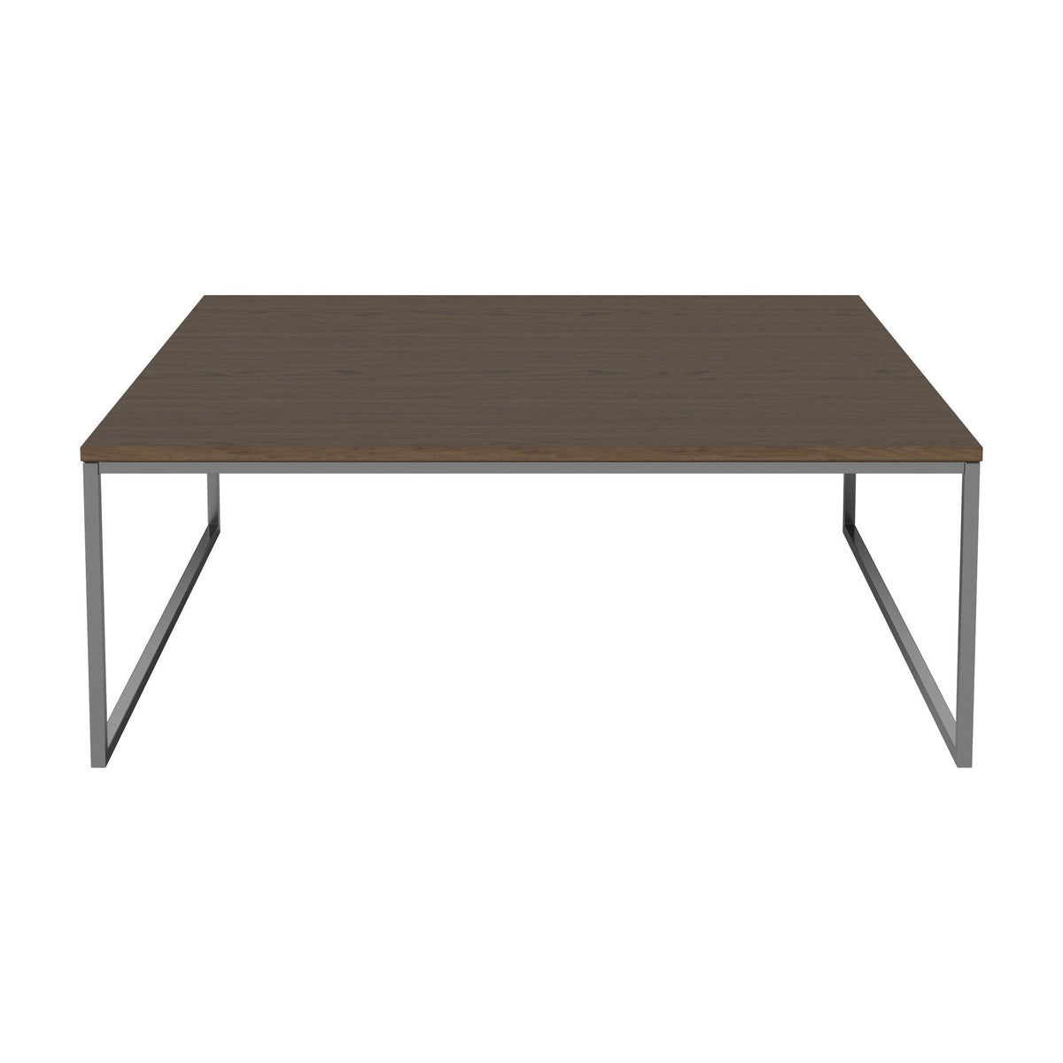Bolia Como salontafel 90x90 cm donker geolied eiken, roestvrij staal, 32 cm, 03-061-10_00034