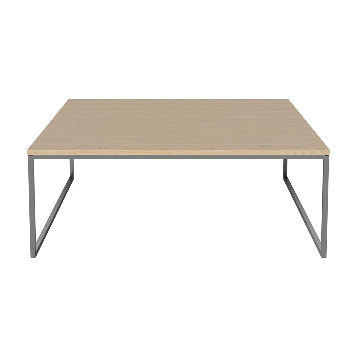 Bolia Como salontafel 90x90 cm wit gepigmenteerd geolied eiken, roestvrij staal, 32 cm, 03-061-10_00035