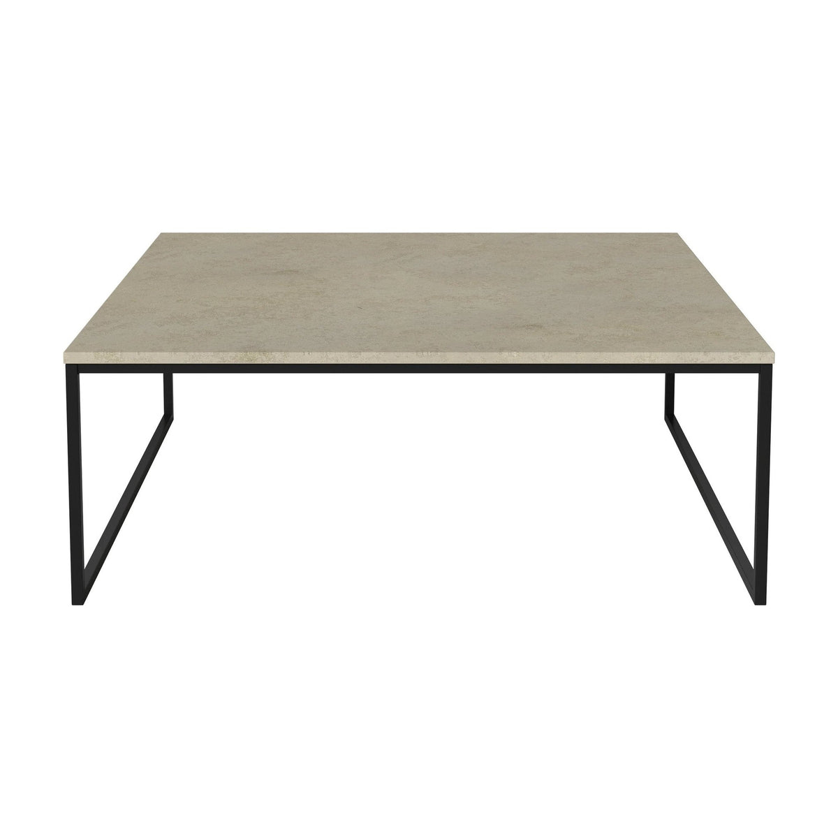 Bolia Como salontafel 90x90 cm jura grey marmer, zwartgelakt staal, 32 cm, 03-061-10_00047