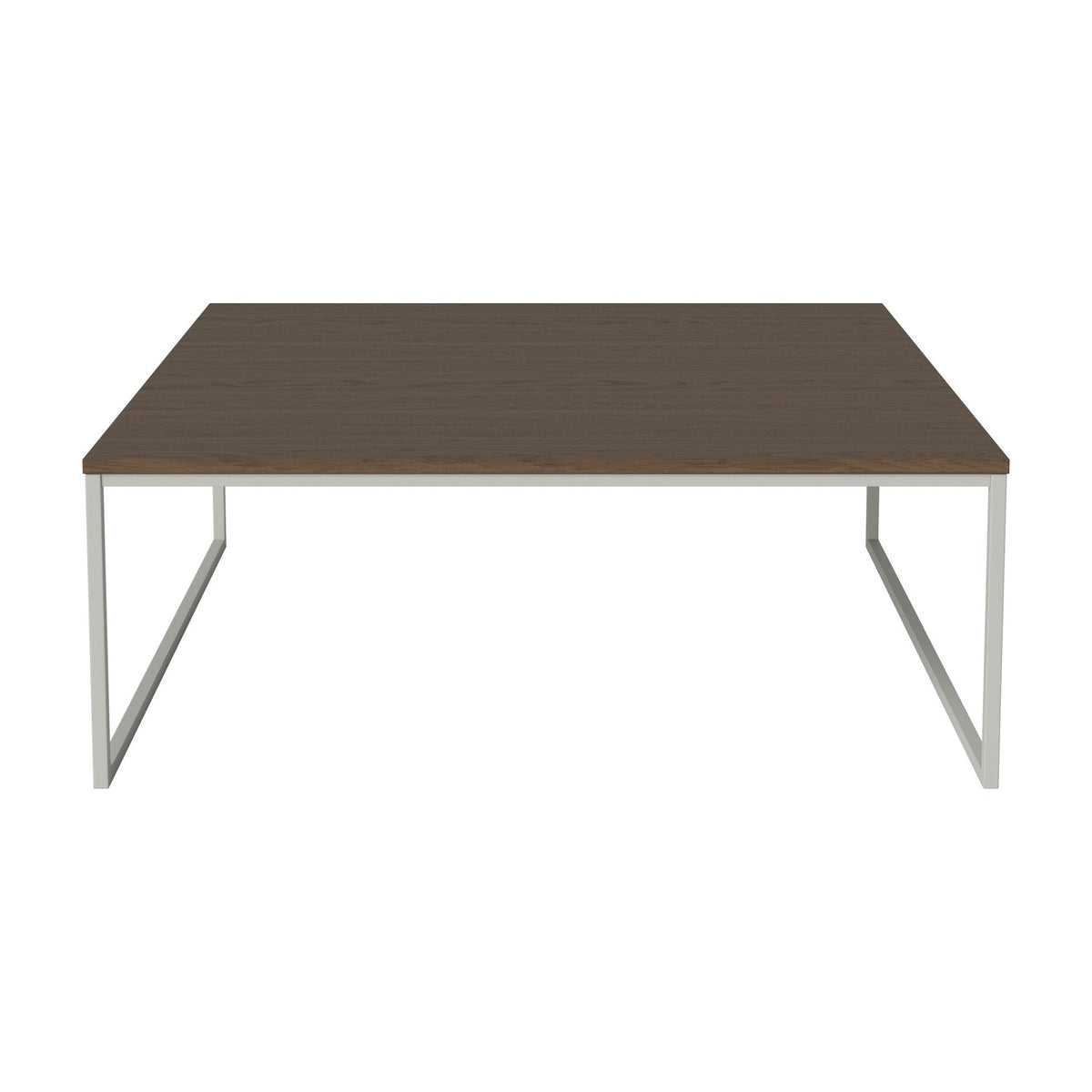 Bolia Como salontafel 90x90 cm donker geolied eiken, grijsgelakt staal, 32 cm, 03-061-10_00060