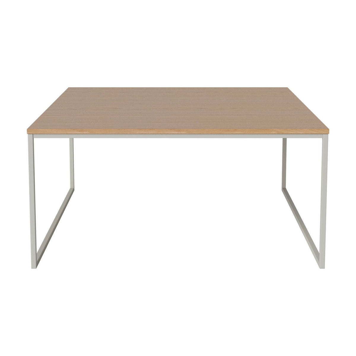 Bolia Como salontafel 90x90 cm geolied eiken, grijsgelakt staal, 42 cm, 03-061-10_00097
