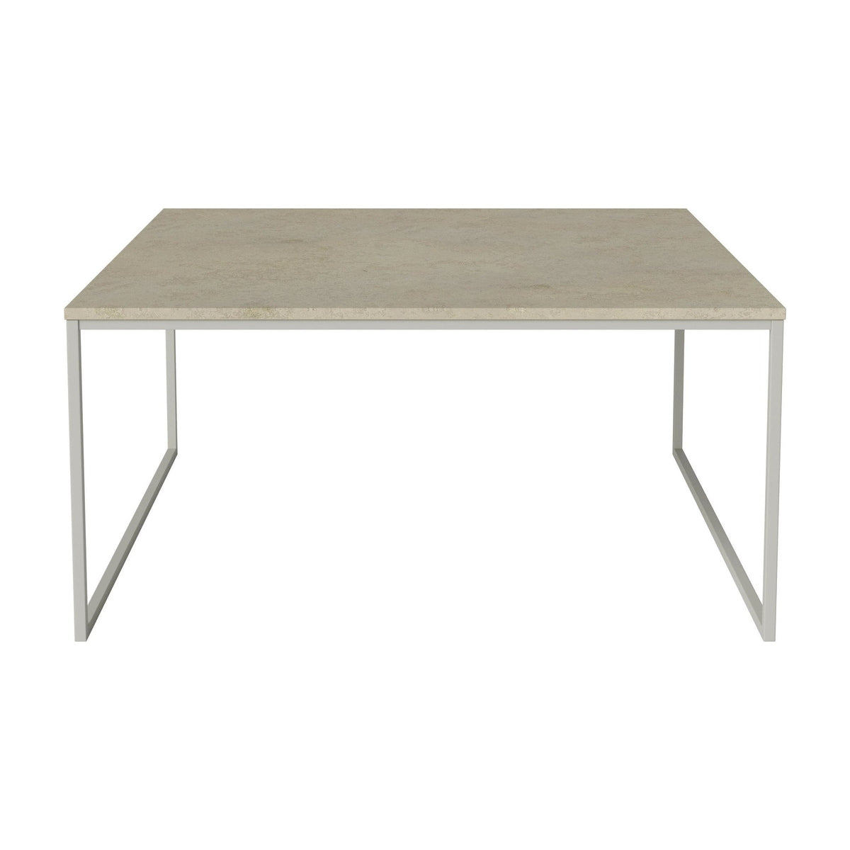 Bolia Como salontafel 90x90 cm jura grey marmer, grijsgelakt staal, 42 cm, 03-061-10_00100