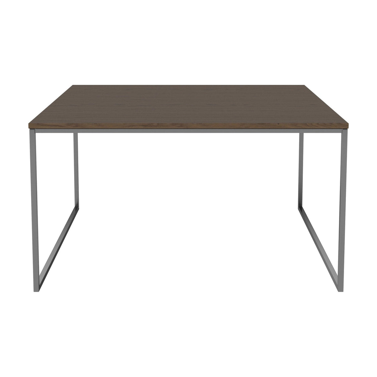 Bolia Como salontafel 90x90 cm donker geolied eiken, roestvrij staal, 48 cm, 03-061-10_00110