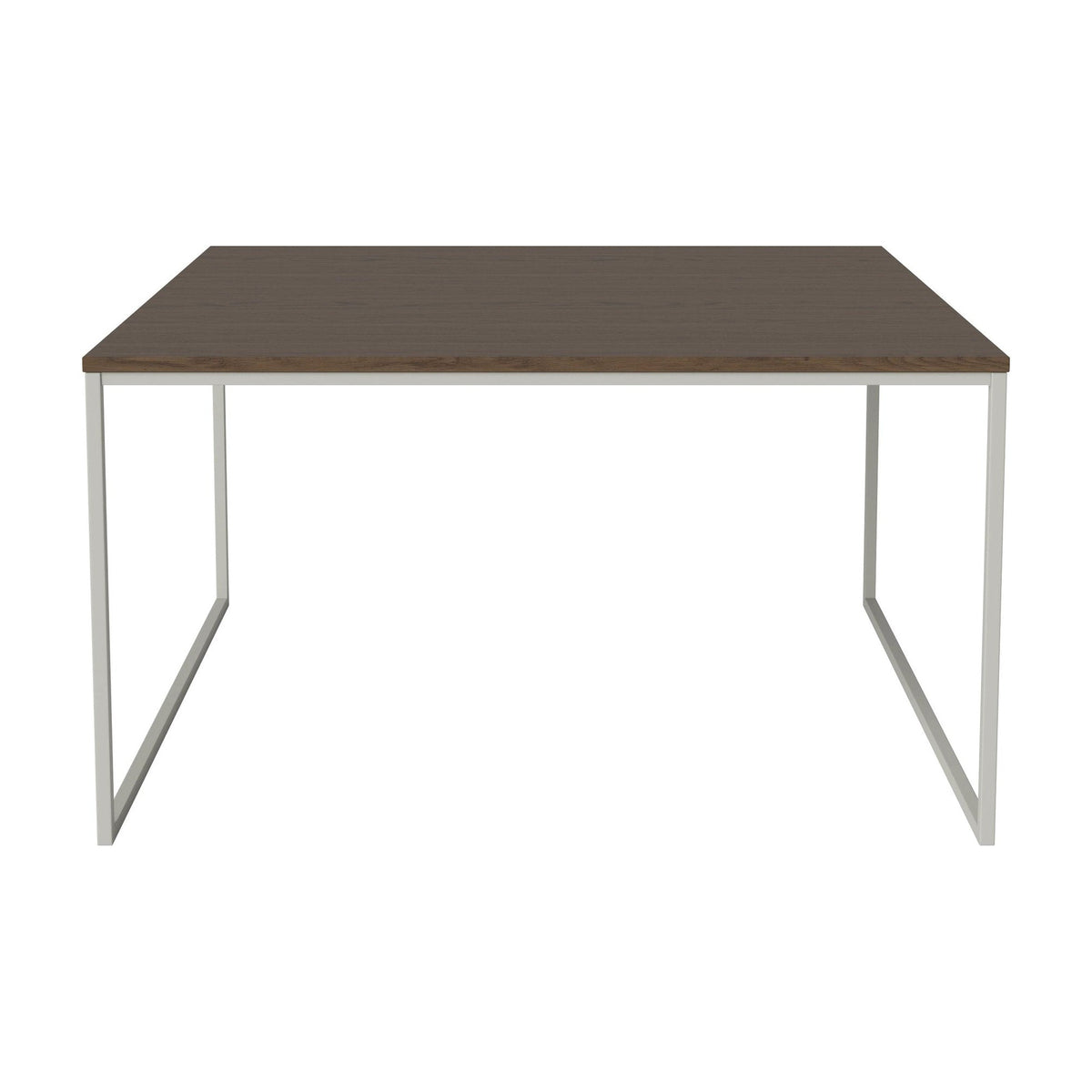 Bolia Como salontafel 90x90 cm donker geolied eiken, grijsgelakt staal, 48 cm, 03-061-10_00136