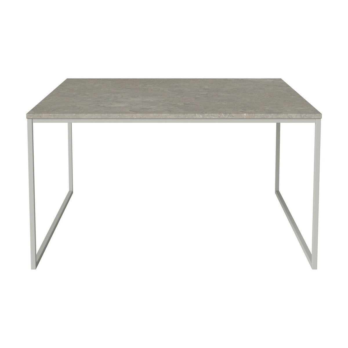 Bolia Como salontafel 90x90 cm grigio bottarga marmer, grijsgelakt staal, 48 cm, 03-061-10_00139
