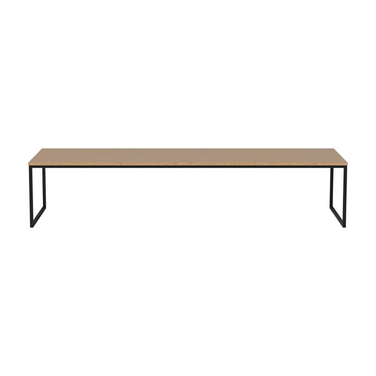 Bolia Como salontafel 160x44 cm geolied eiken, zwartgelakt staal, 32 cm, 03-061-25_00005