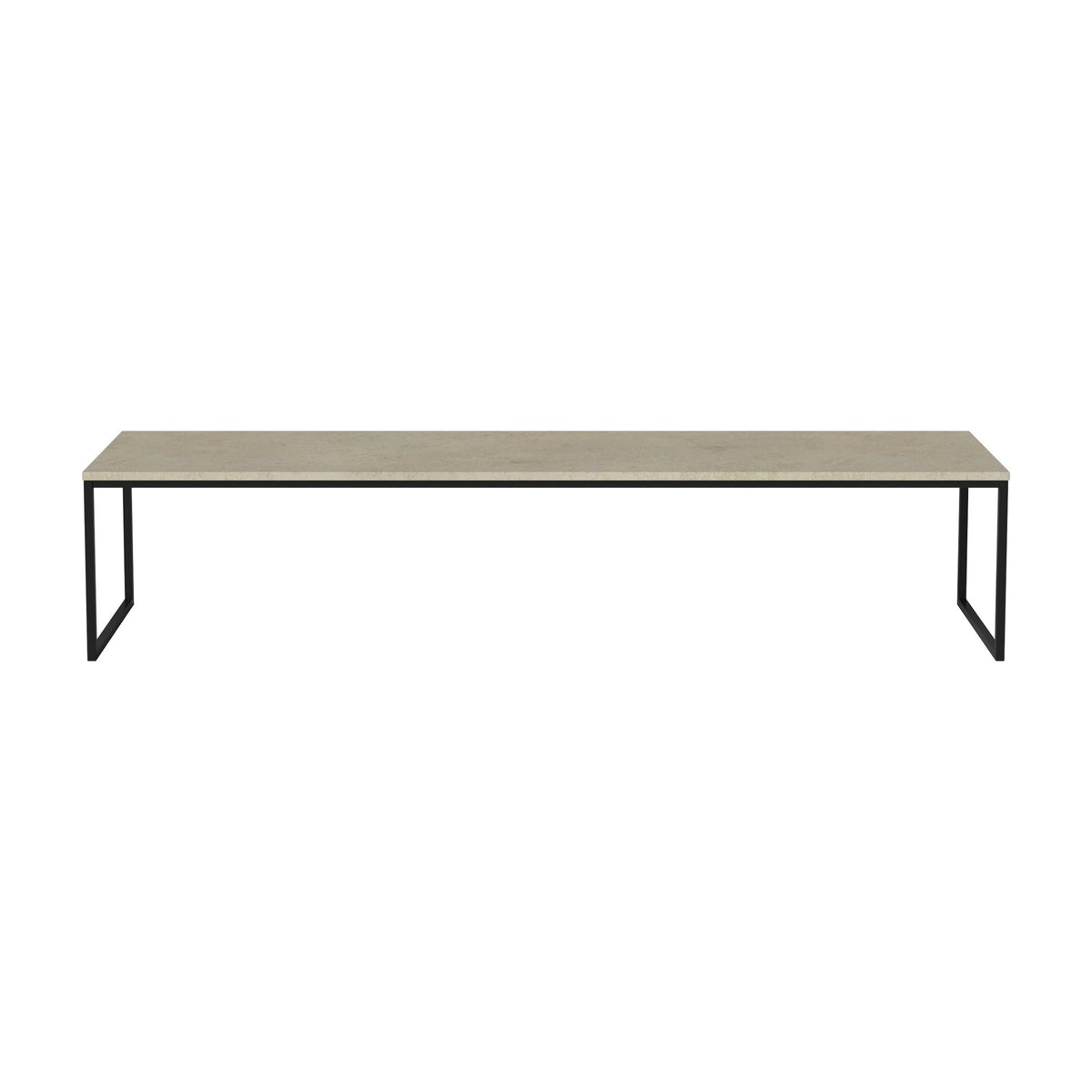 Bolia Como salontafel 160x44 cm jura grey marmer, zwartgelakt staal, 32 cm, 03-061-25_00022