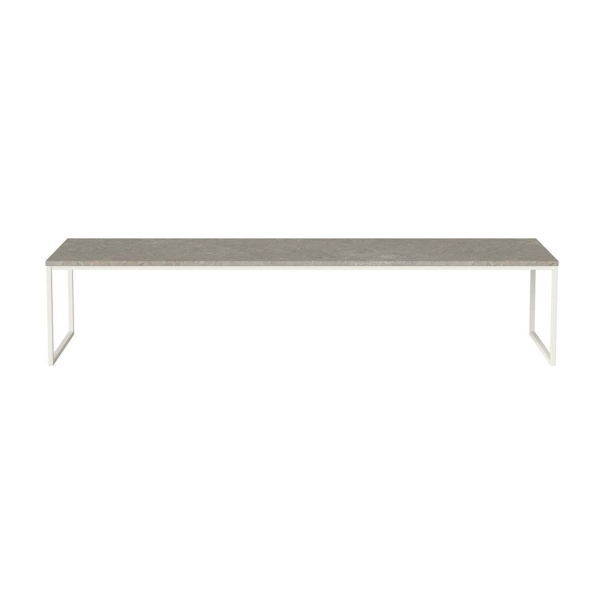 Bolia Como salontafel 160x44 cm grigio bottarga marmer, crèmegelakt staal, 32 cm, 03-061-25_00033