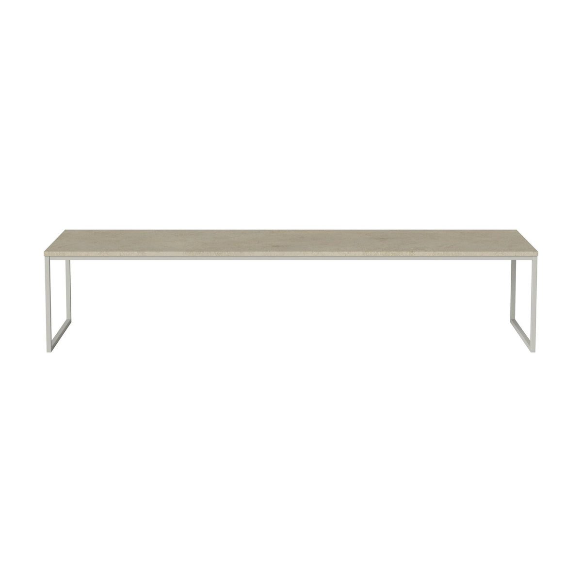 Bolia Como salontafel 160x44 cm jura grey marmer, grijsgelakt staal, 32 cm, 03-061-25_00037