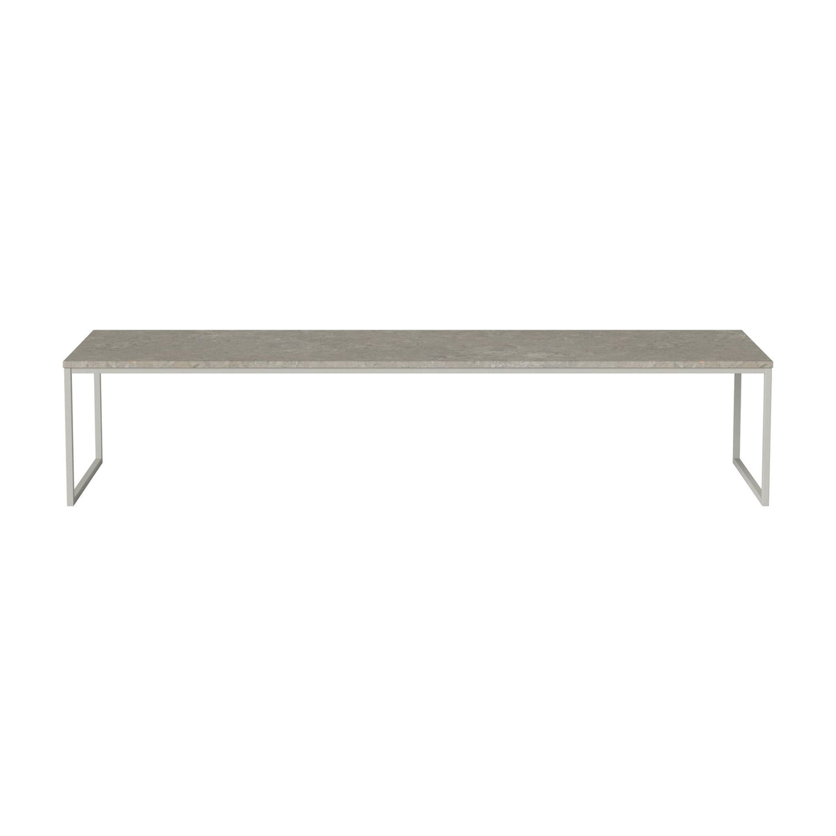 Bolia Como salontafel 160x44 cm grigio bottarga marmer, grijsgelakt staal, 32 cm, 03-061-25_00038