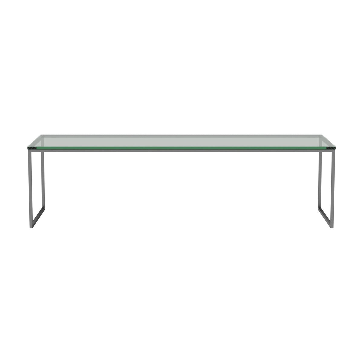 Bolia Como salontafel 160x44 cm helder glas, roestvrij staal, 42 cm, 03-061-25_00042
