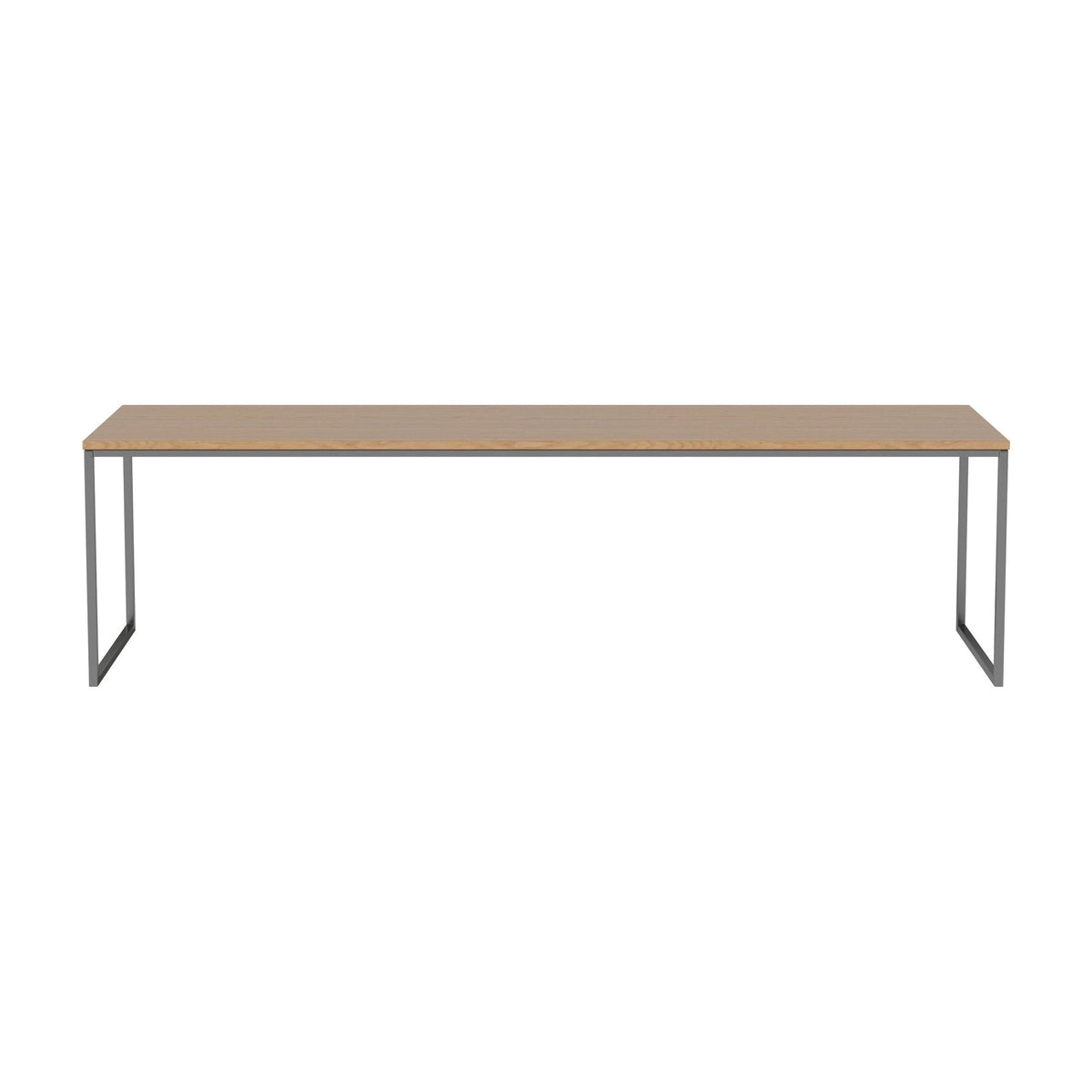 Bolia Como salontafel 160x44 cm geolied eiken, roestvrij staal, 42 cm, 03-061-25_00046