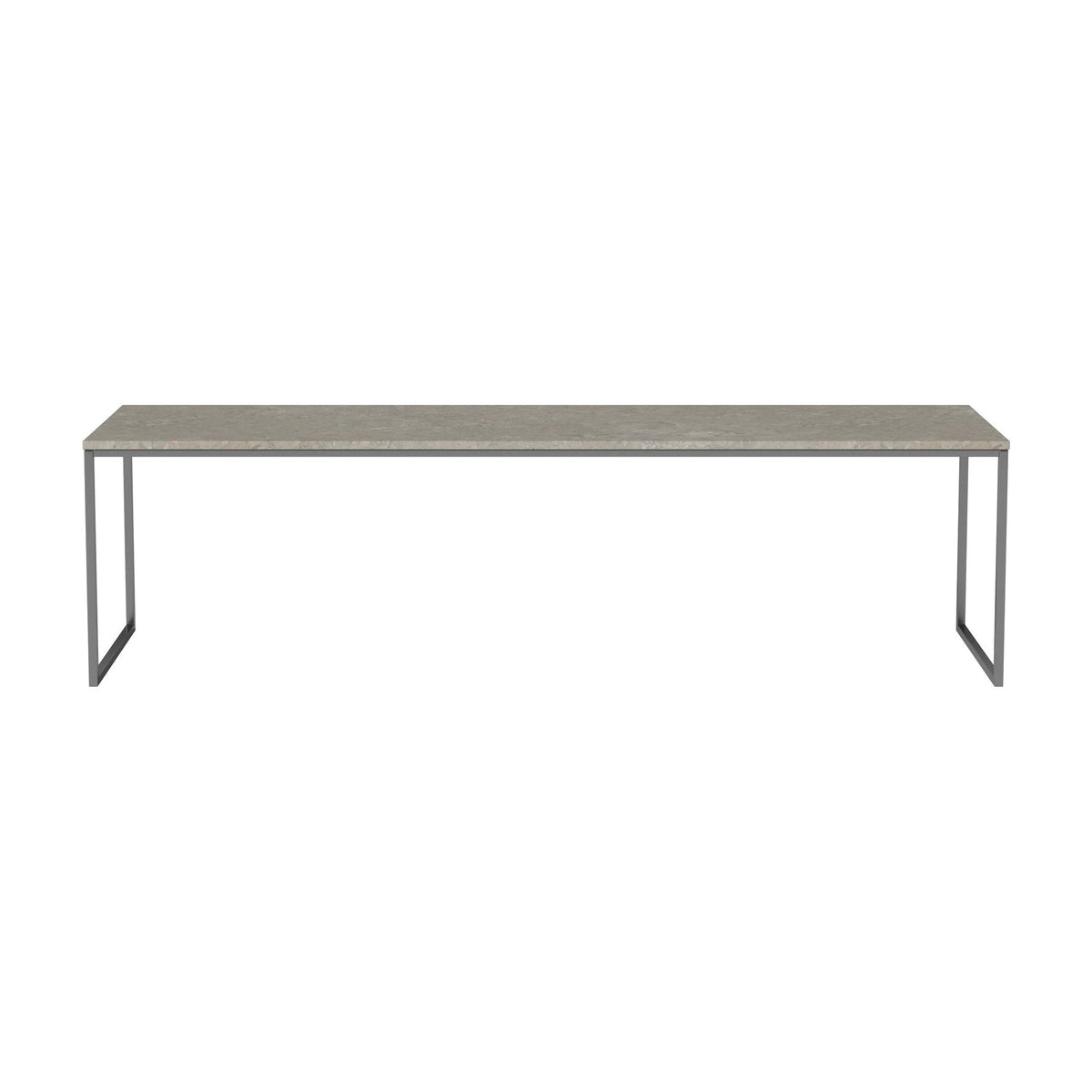 Bolia Como salontafel 160x44 cm grigio bottarga marmer, roestvrij staal, 42 cm, 03-061-25_00065