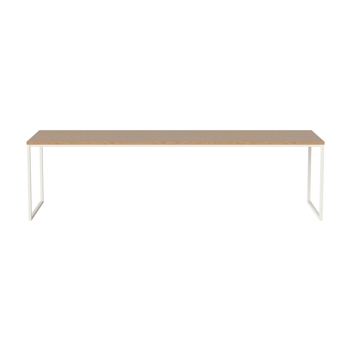 Bolia Como salontafel 160x44 cm geolied eiken, crèmegelakt staal, 42 cm, 03-061-25_00067