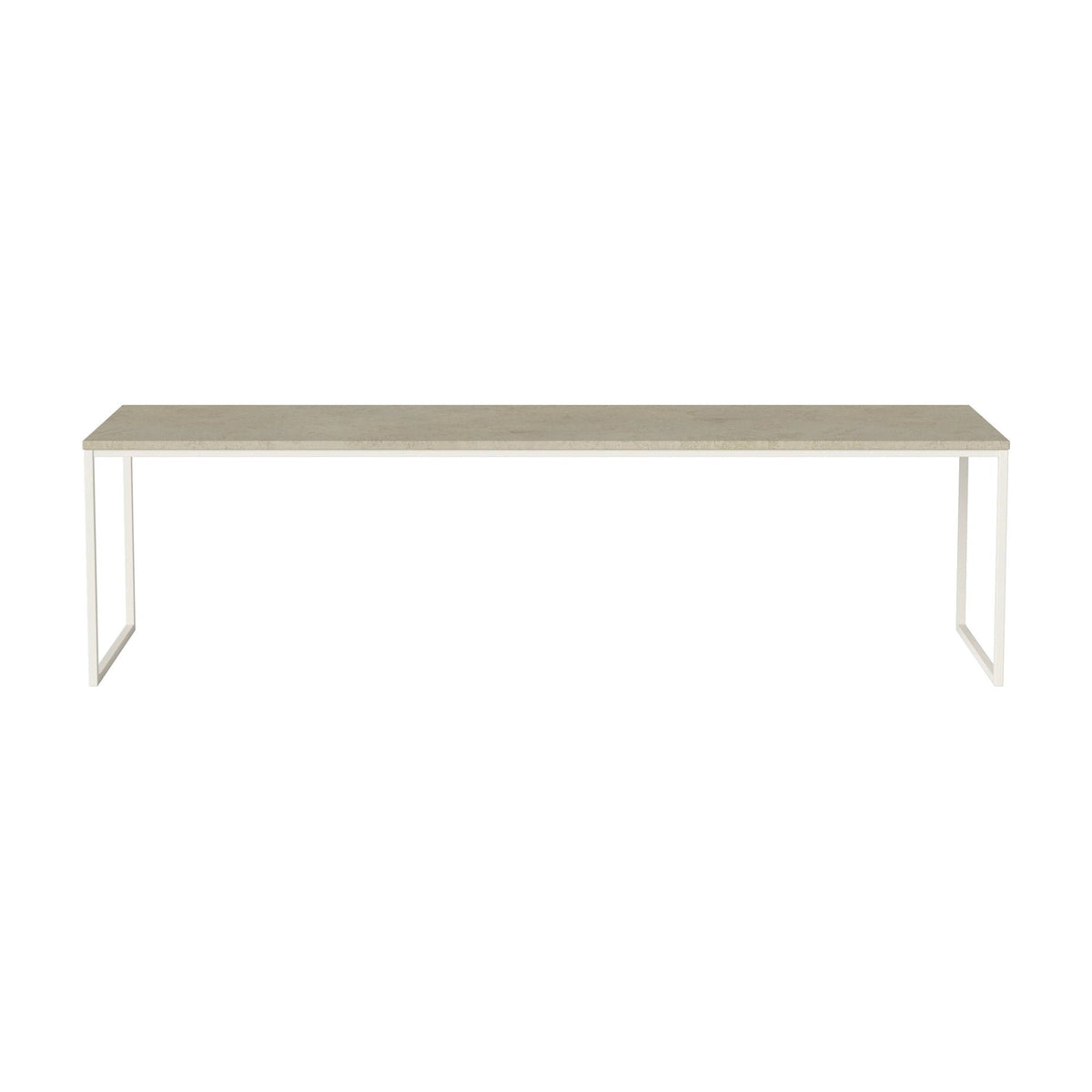 Bolia Como salontafel 160x44 cm jura grey marmer, crèmegelakt staal, 42 cm, 03-061-25_00070