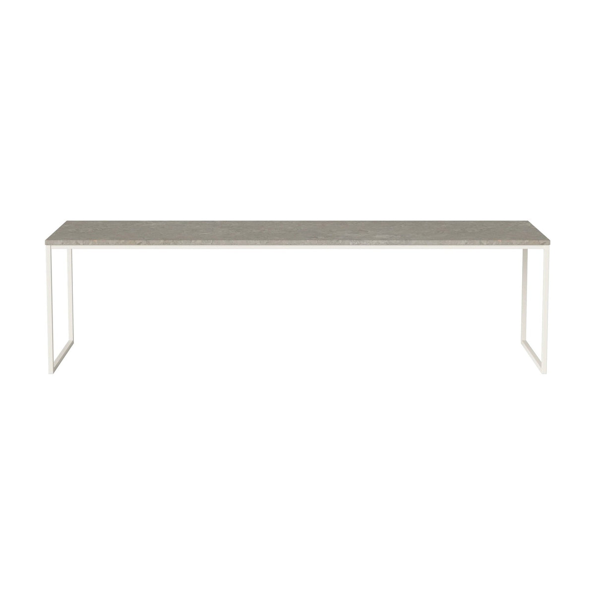Bolia Como salontafel 160x44 cm grigio bottarga marmer, crèmegelakt staal, 42 cm, 03-061-25_00071