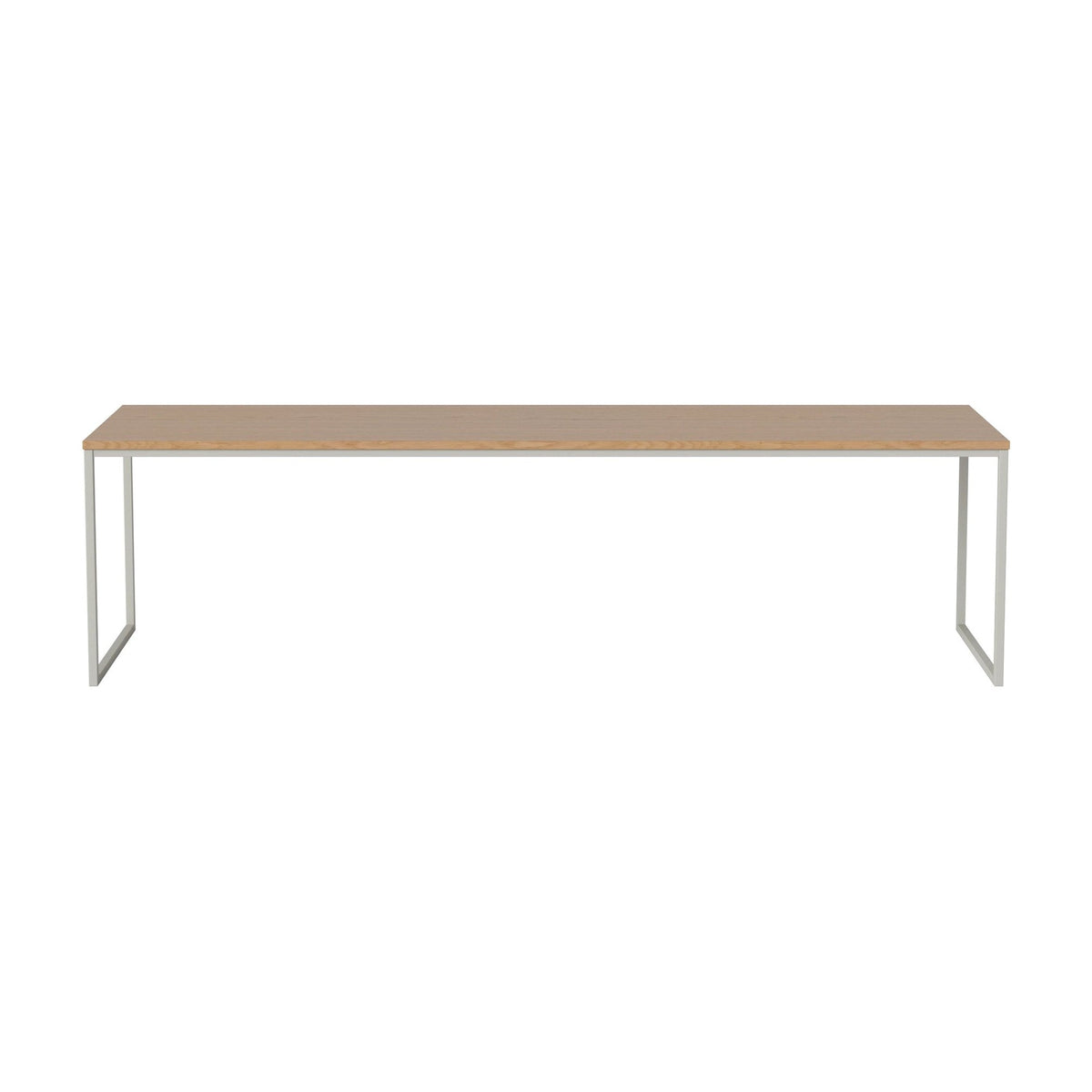 Bolia Como salontafel 160x44 cm geolied eiken, grijsgelakt staal, 42 cm, 03-061-25_00072