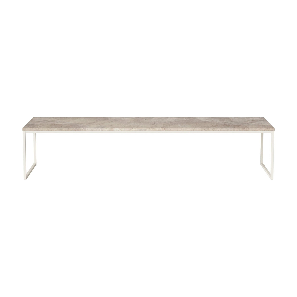 Bolia Como salontafel 160x44 cm beige marmer, crèmegelakt staal, 32 cm, 03-061-25_00117