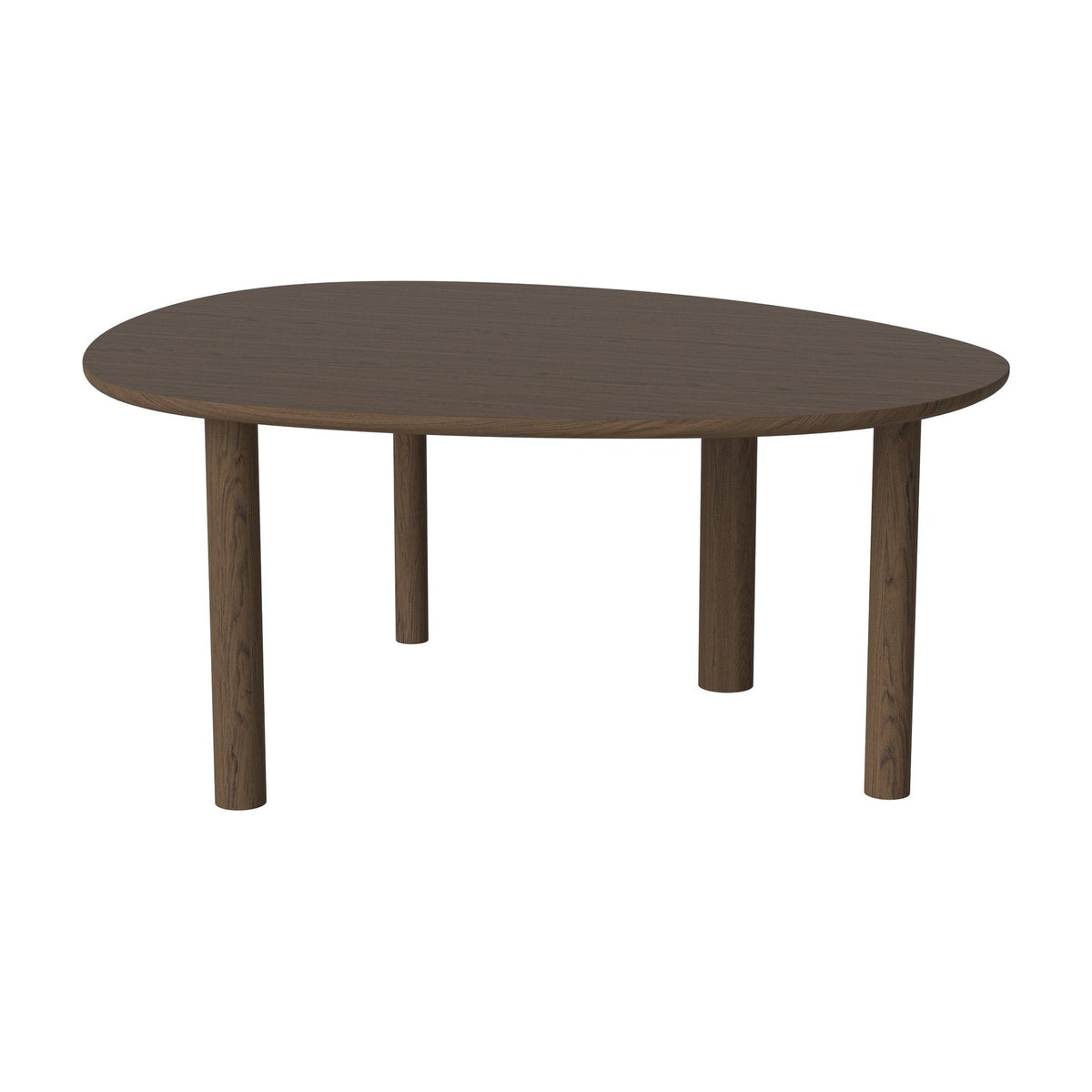 Bolia Latch eettafel 170x147 cm donker geolied eiken, 03-110-50_00003