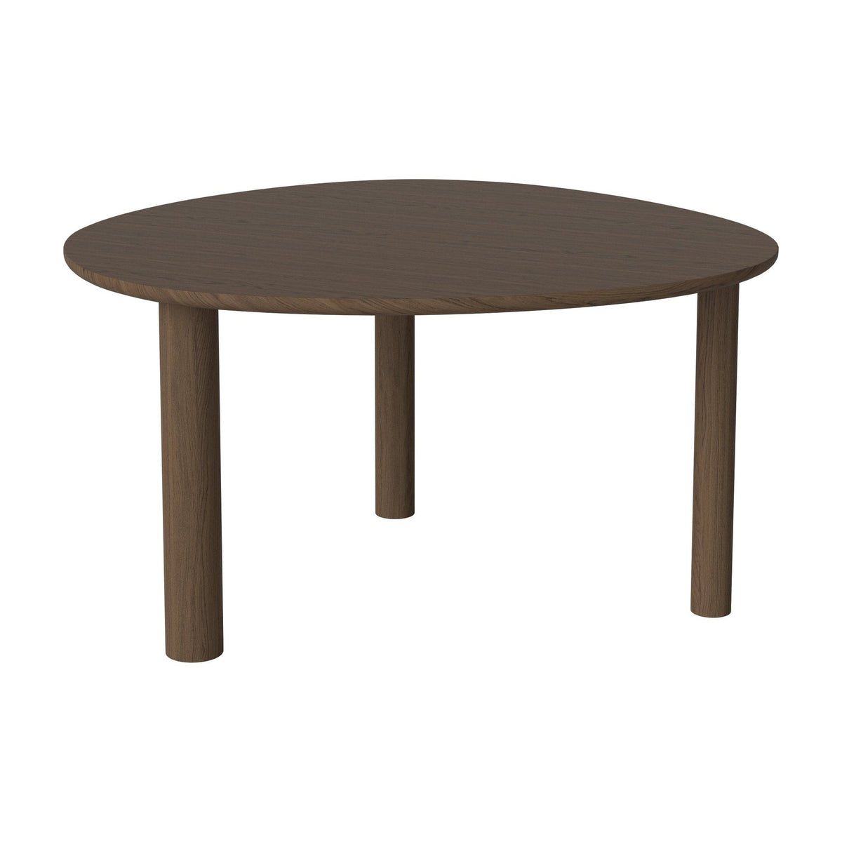 Bolia Latch eettafel 130x123 cm donker geolied eiken, 03-110-50_00006